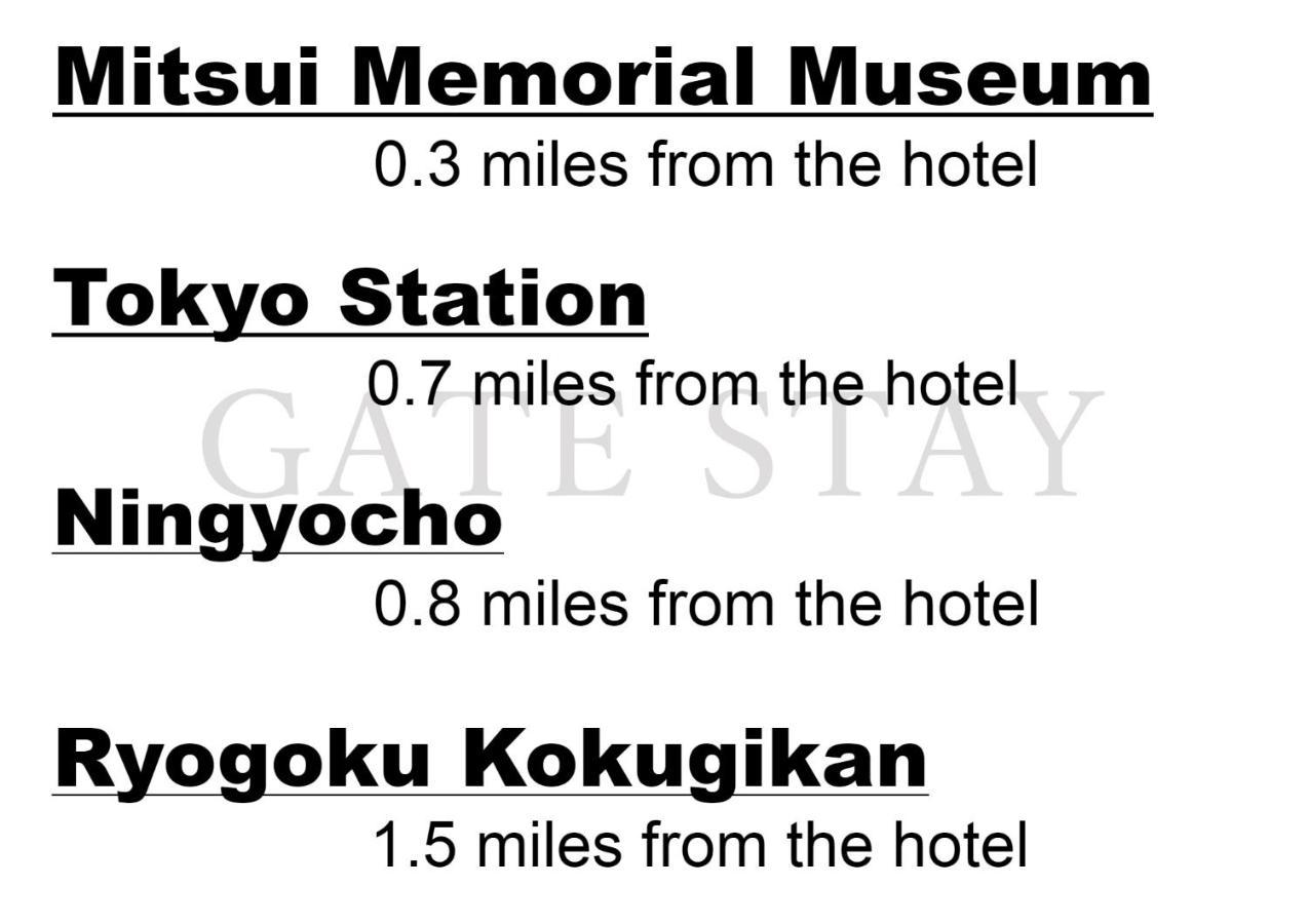 新日本桥曼迪酒店公寓 東京都 外观 照片